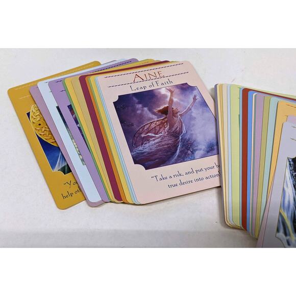 Goddess Guidance Oracle Tarot Card Deck and Book Set - Doreen Virtue Very Clean - Picture 4 of 8